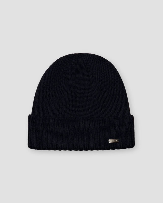 Navy blue Wool Beanie