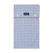 Graph Overcheck Cotton Pyjamas With Red Piping