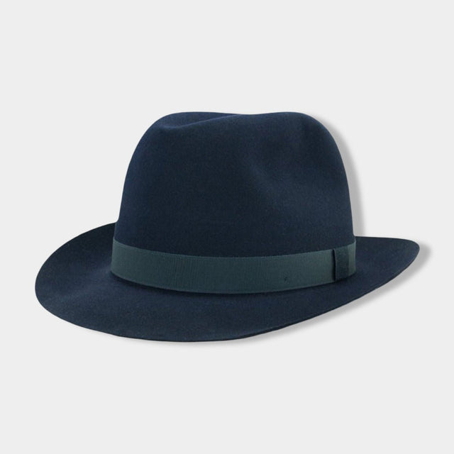 Navy Blue Regent Trilby