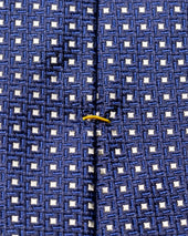 Navy Silk Tie