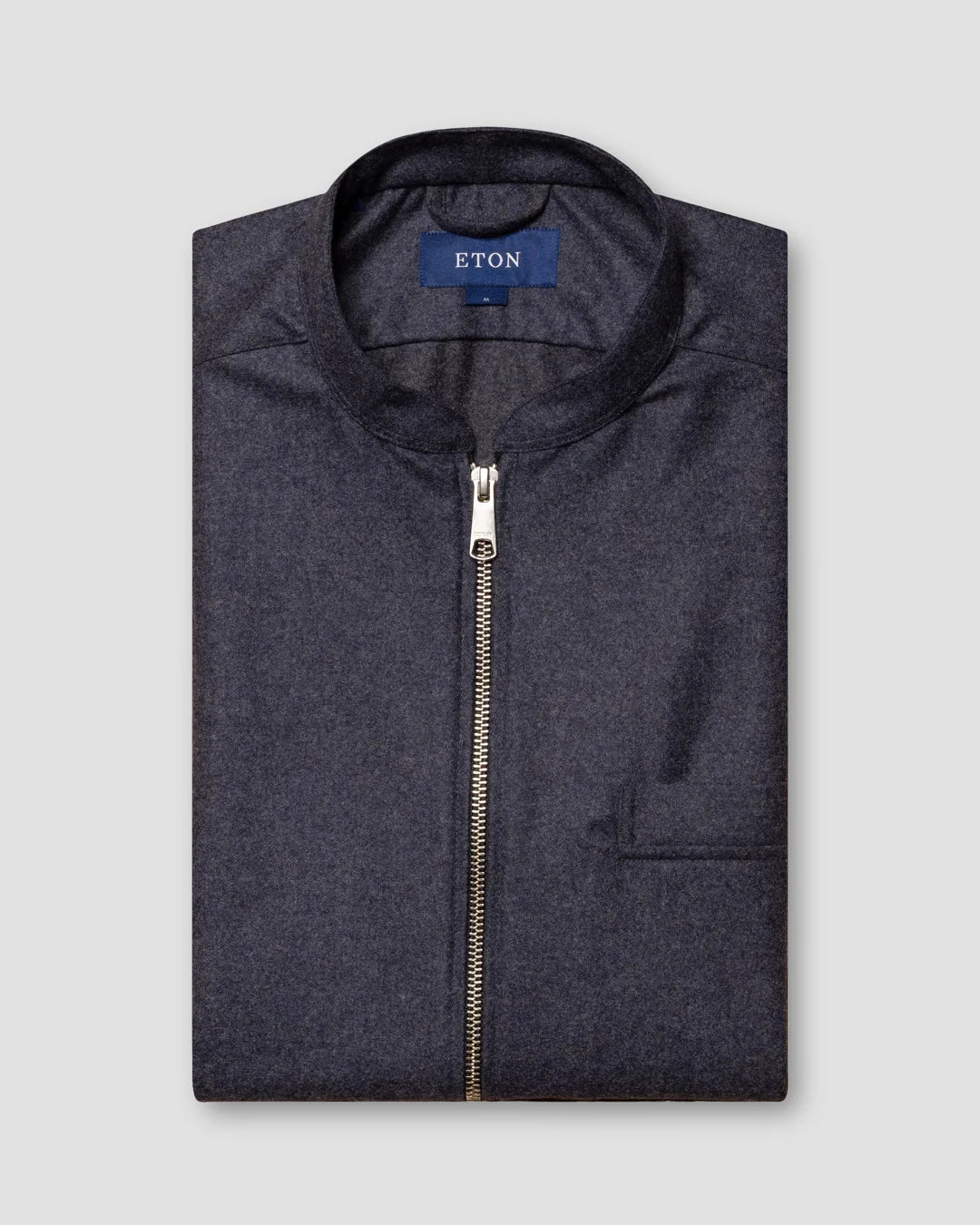 Wool Cashmere Flannel Vest Eton