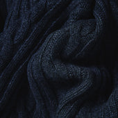 Cable Knit Shawl Collar Cashmere Cardigan