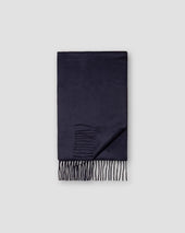 Dark Blue Cashmere Scarf