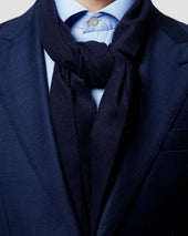 Dark Blue Cashmere Scarf