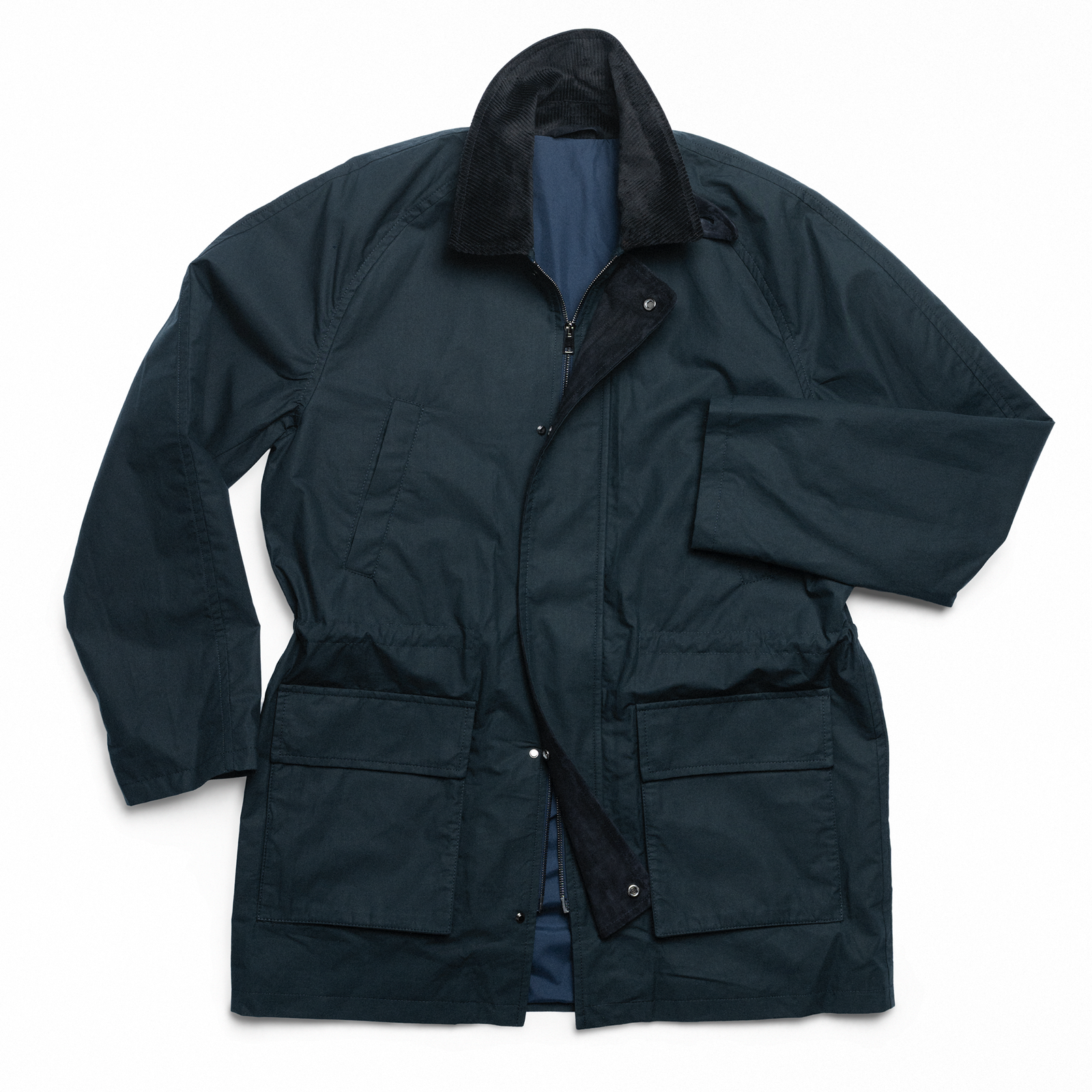 Spring Game Coat In Dry Wax