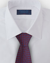 Interlocking Links Printed Silk Tie
