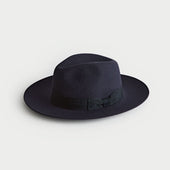 Navy Knightsbridge Fedora