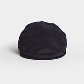 Navy Loro Piana Storm System Cashmere Flat Cap