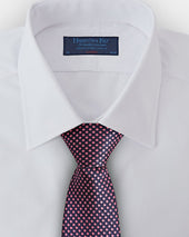 Pink Woven Spot Silk Tie