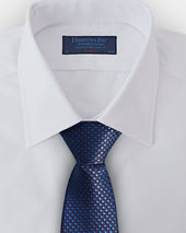 Royal Blue Woven Spot Silk Tie
