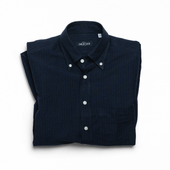 Cotton Linen Seersucker Button Down Shirt