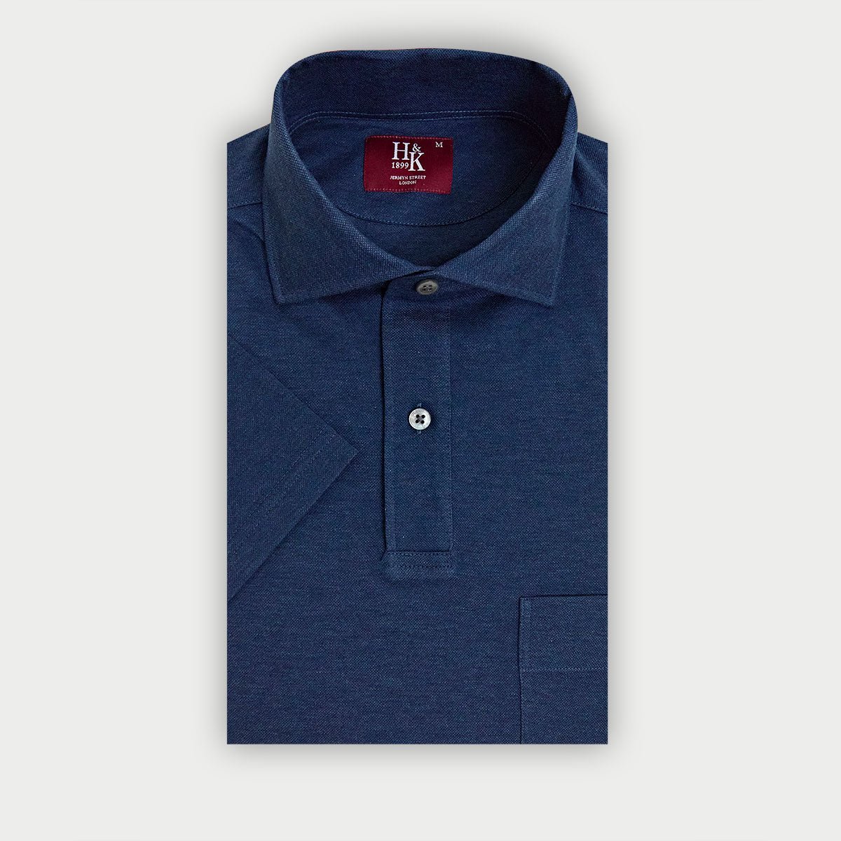 Short Sleeve Cotton Polo Shirt