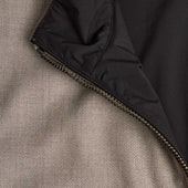 Tan Suede Lined Reversible Gilet