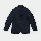 Navy Wool & Cashmere Loro Piana Salo Jacket