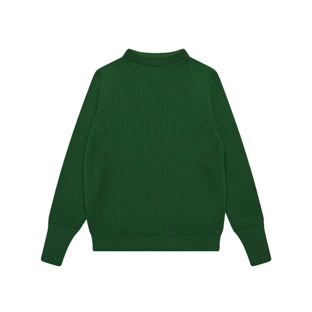 Navy Crewneck Green