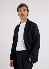 The Commons Blazer in Wool Linen