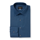Sky Houndstooth Lyocell Shirt
