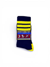 Yellow Striped Bamboo Tube Socks