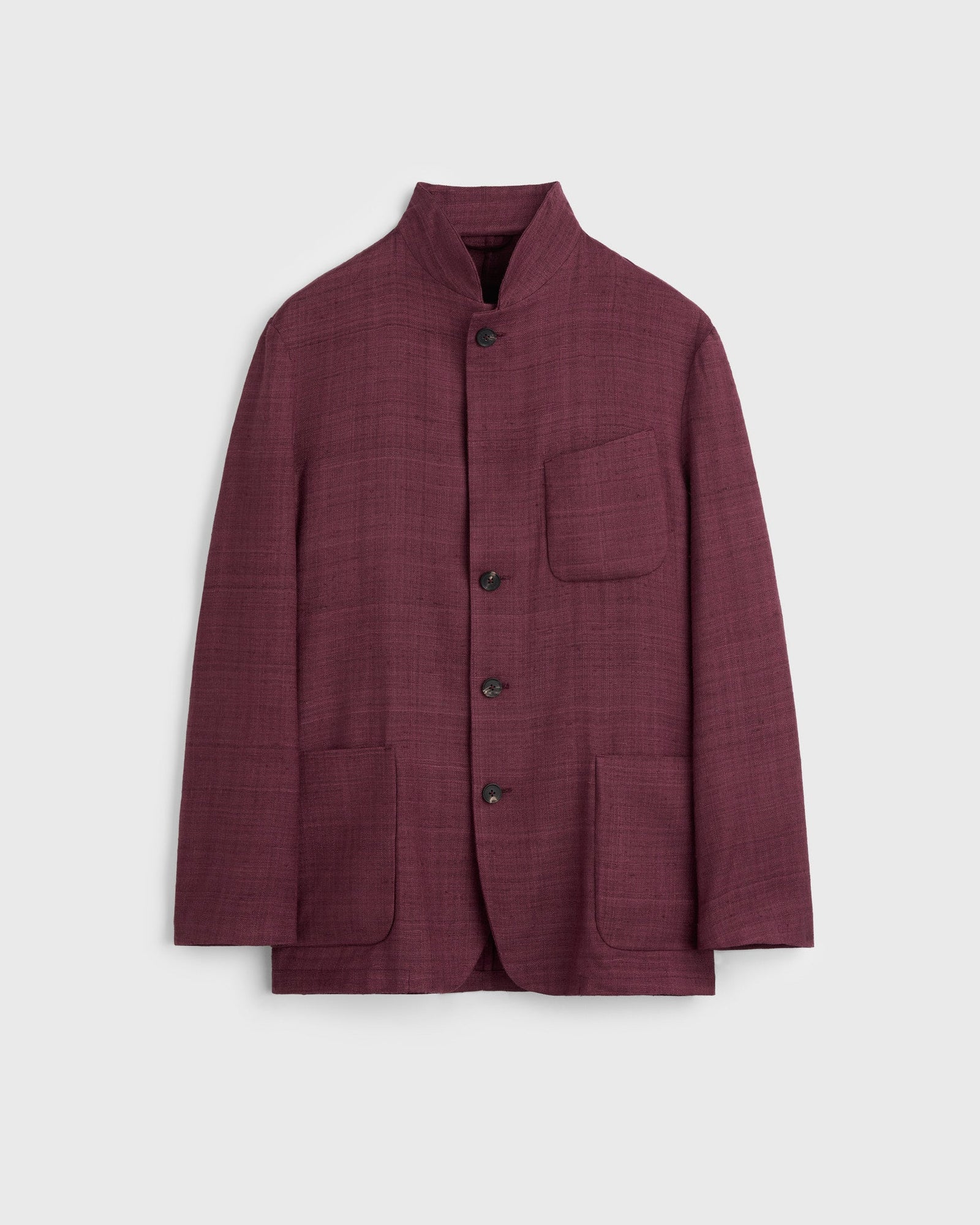 Nehru Jacket Raw Silk