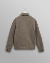 Newgate Light Brown Melange Wool Jacket