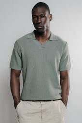 Agop Polo Vert Militaire