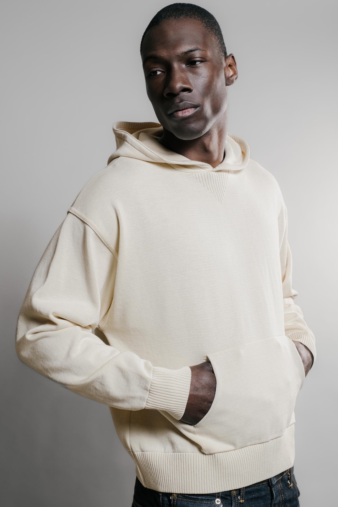 Pull Sevan Capuche Naturel
