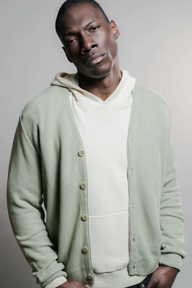 Cardigan Agop - Vert Olive