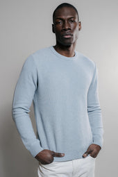 Agop col rond - Light Indigo