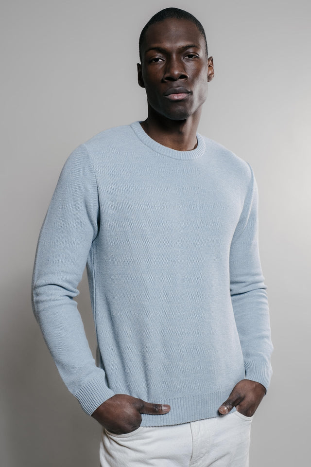 Agop col rond - Light Indigo