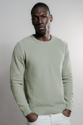 Agop col rond - Vert Olive
