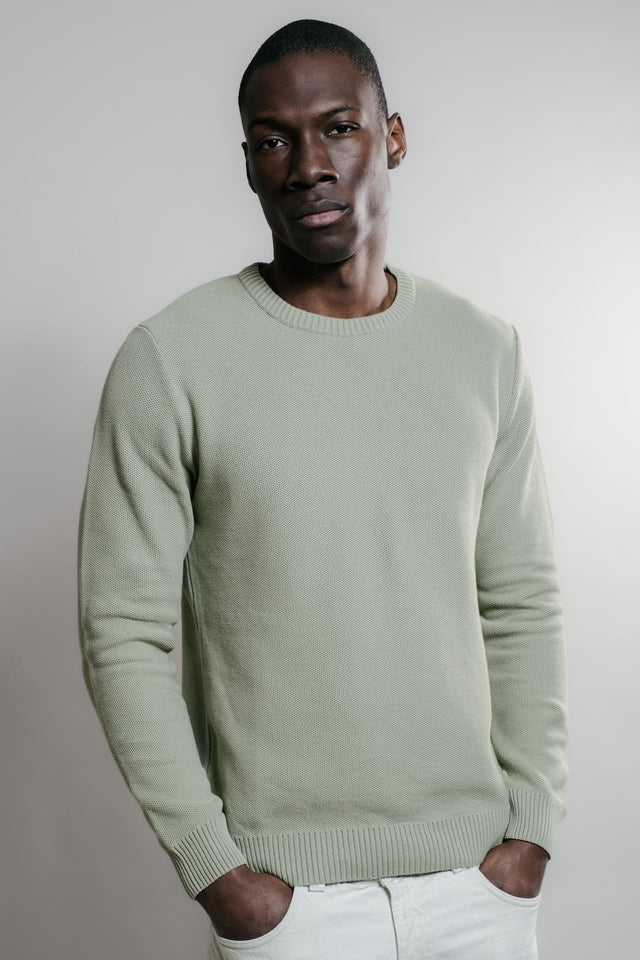 Agop col rond - Vert Olive