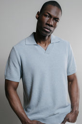 Agop Polo - Light Indigo
