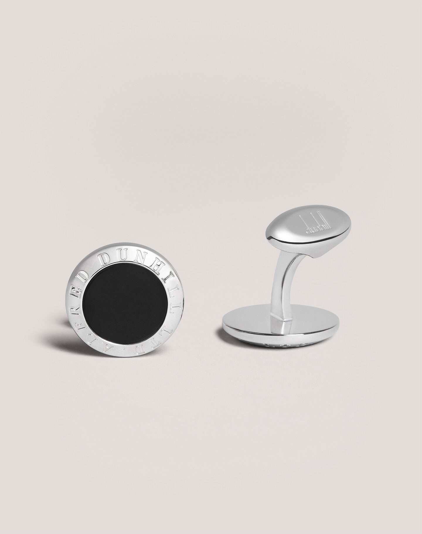 Onyx Ad Coin Cufflinks