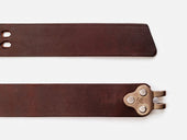 No 150 Claw Buckle Belt Dark Brown