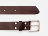 No. 289 Roller Bar Belt, Dark Brown