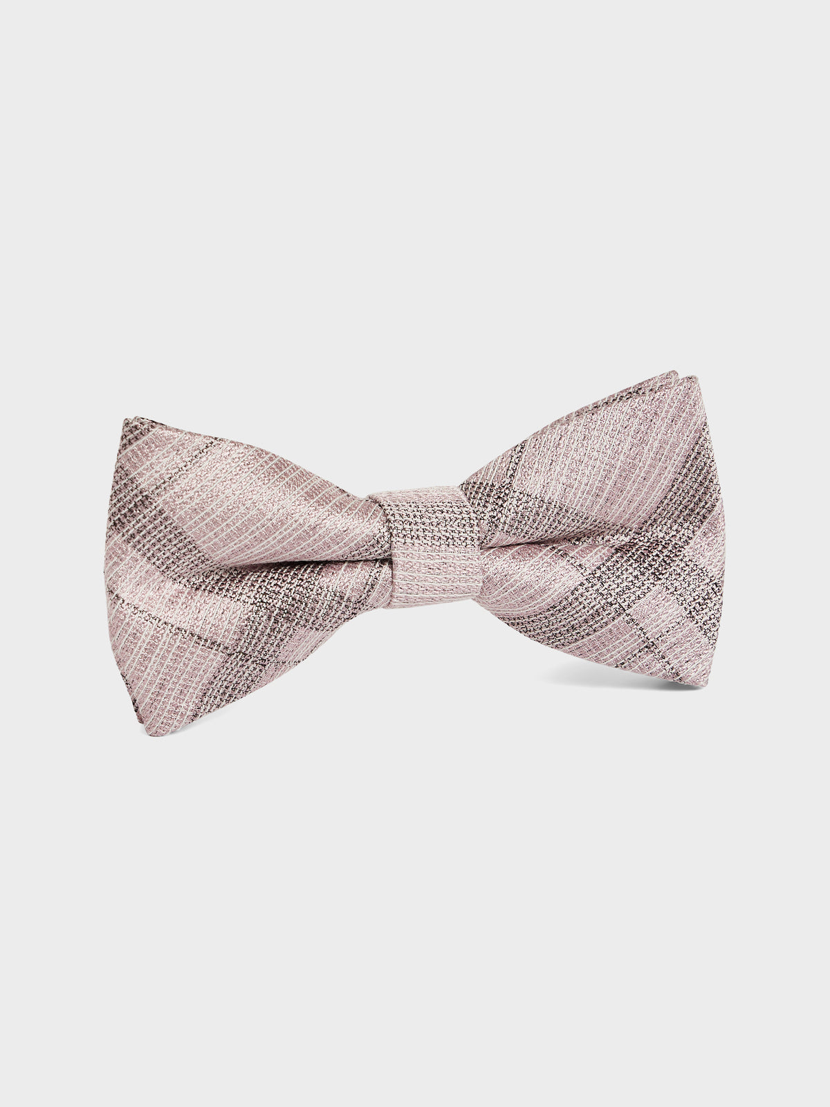 Noeud Papillon En Coton Et Soie Carreaux