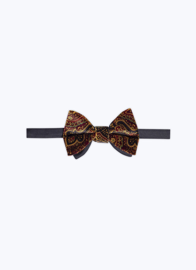 N Ud Papillon En Velours Et Soie