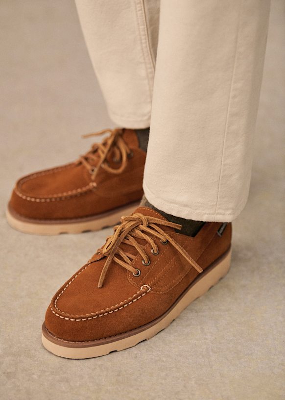 Askookfield Sebago x Octobre Derbies - Camel Suede