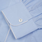 Micro Check Cotton Nightshirt