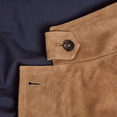 Nut Four Pocket Suede Cashmere Chianti Jacket