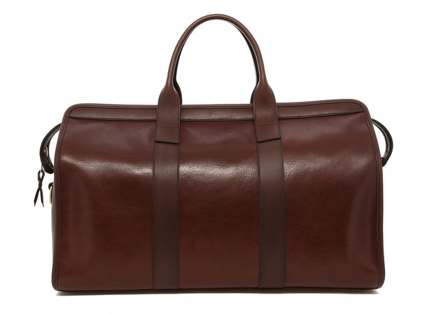 Signature Travel Duffle - Potting Soil Brown - Tumbled Leather
