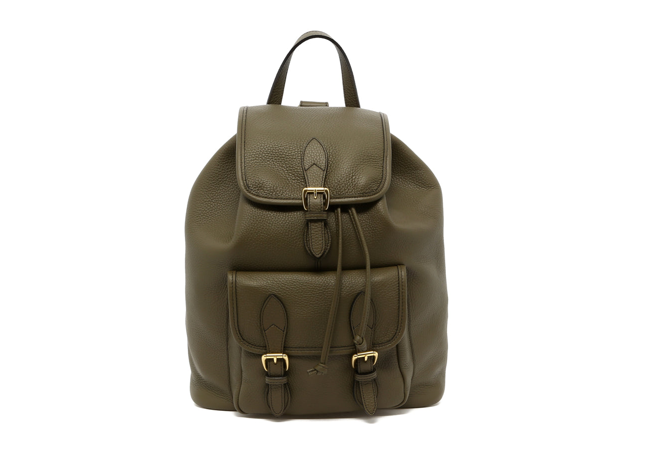 Classic Backpack - Light Military - Taurillon Leather