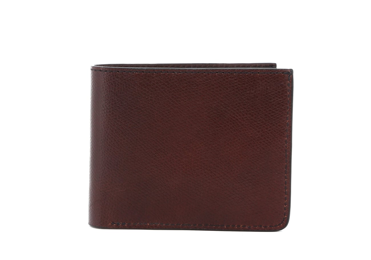 Bifold Wallet Fudgesickle Print Chocolate Alligator