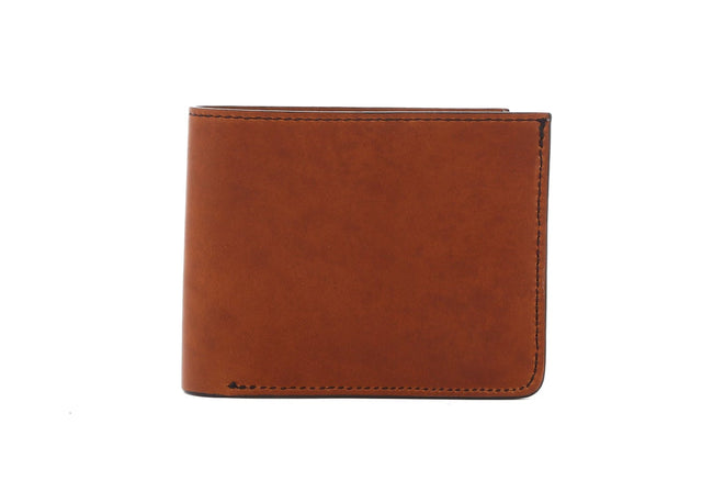 Bifold Wallet - Leather Brown - Oiled Leather
