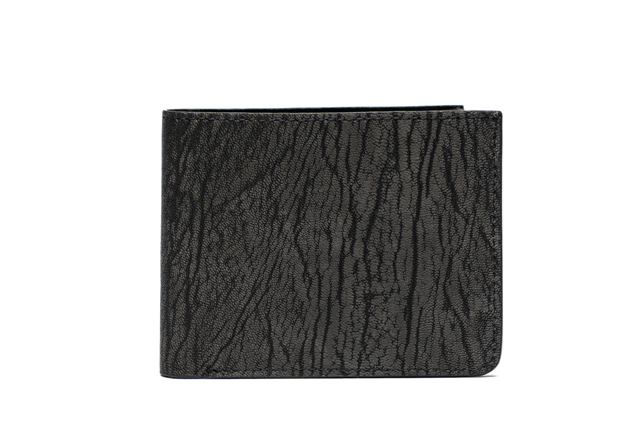 Bifold Wallet Slate Nubuck Goatskin Interior