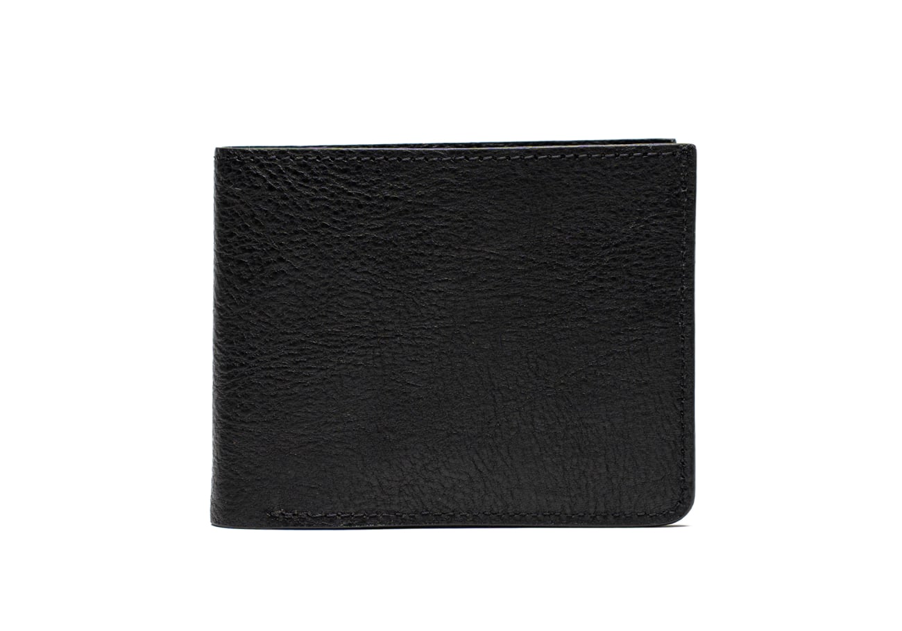 Bifold Wallet Polished Pebbed Leather