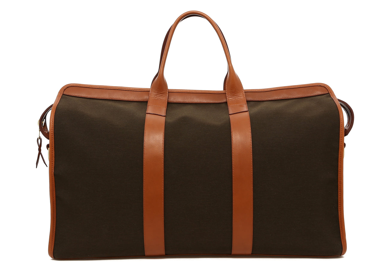 Compass Duffle - Olive/Cognac Trim - Olive Interior