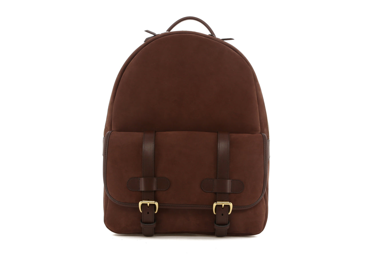 Hampton Backpack - Brown Smooth Nubuck