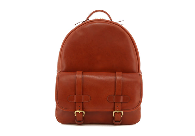 Hampton Backpack - Potter's Clay - Tumbled Leather