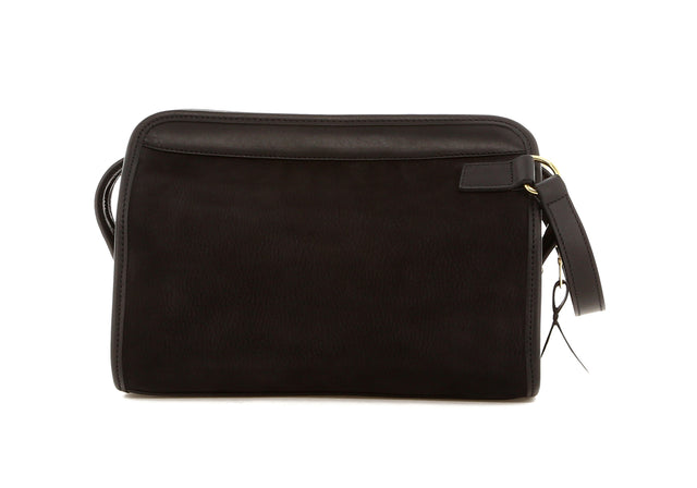 Large Travel Kit - Black - Nubuck